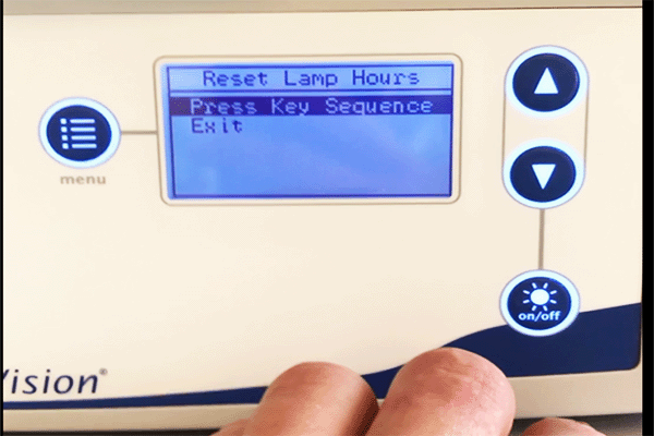 Установка ксеноновой лампы