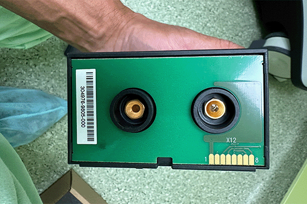 Установка ксеноновой лампы